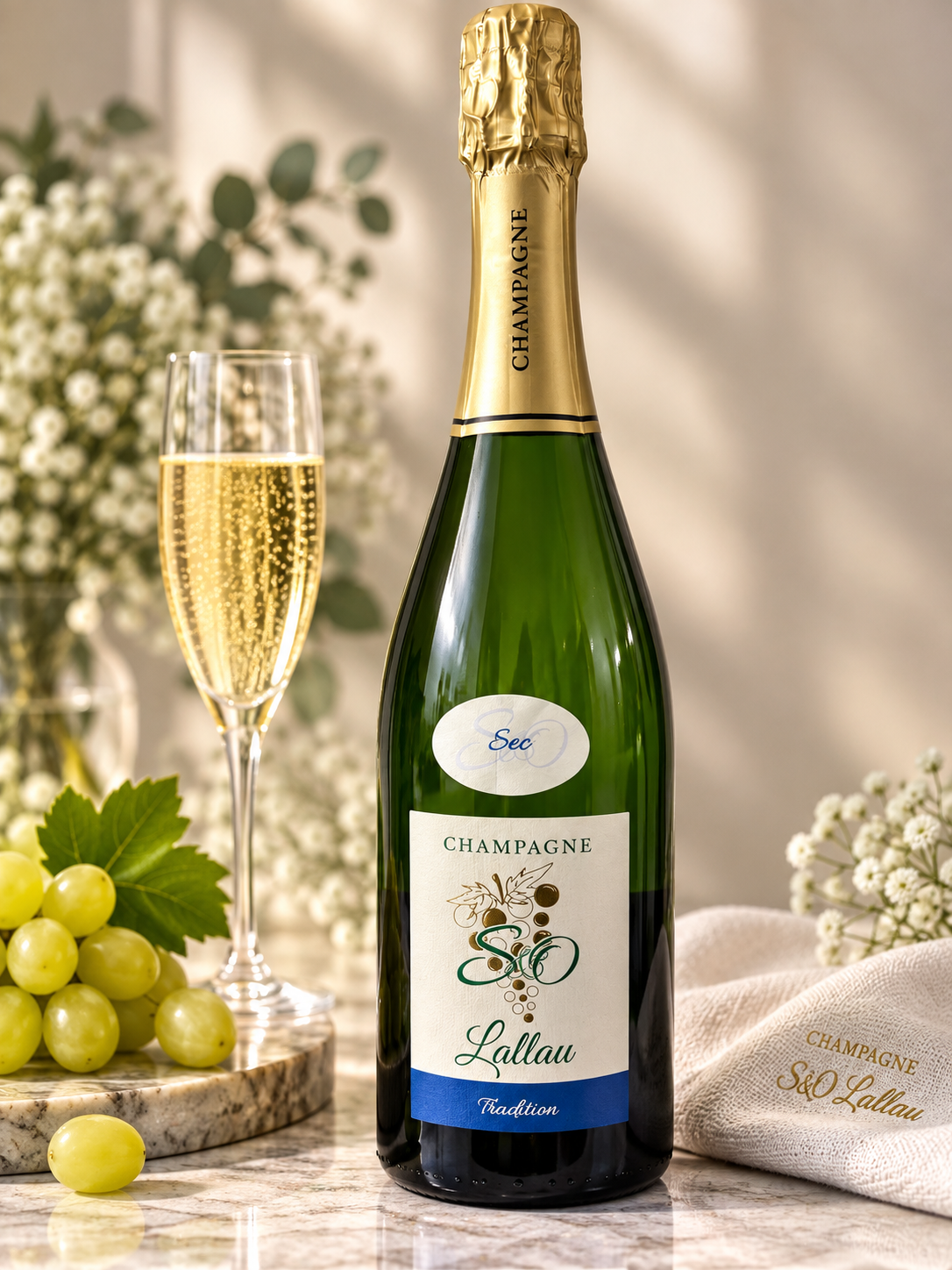 CHAMPAGNE S&O LALLAU -SEC