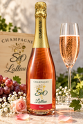 CHAMPAGNE S&O LALLAU -BRUT Rosé